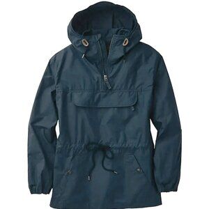 NEW! $375 C. C. Filson Women's Hooded Deck Pullover Anorak Jacket! XS Steel Blue